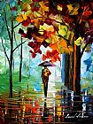 Leonid Afremov MORNING RAIN painting